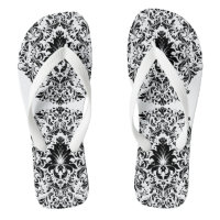 Ornement Floral Noir Et Blanc