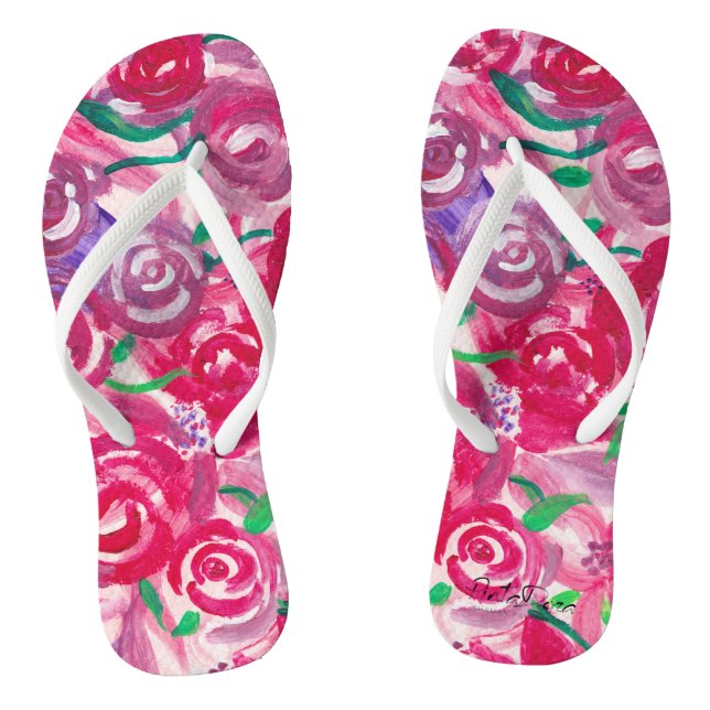 Tongs Orteils roses (Semelle)