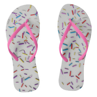 Tongs Paillettes Multicolores