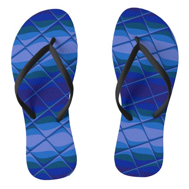 Tongs palette indigo (Semelle)