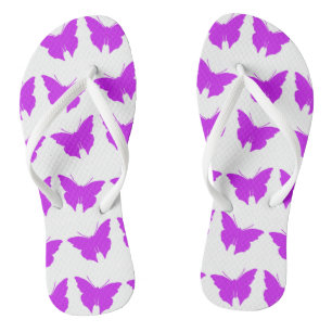 Tongs Papillons Purple Bold