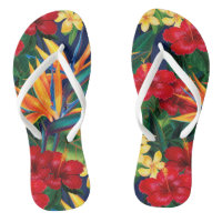 Paradis tropical Floral hawaïen