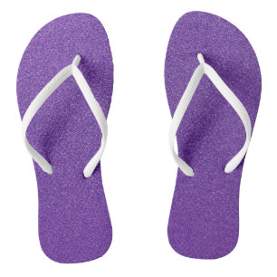 Tongs Parties scintillant violette, Étincelle, Arrière -