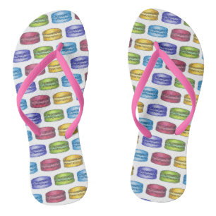 Tongs Pastel French Macaron Cookies Boulangerie Pâtisser