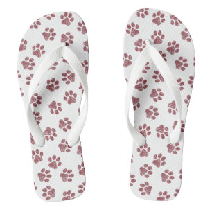 Tongs Patrouilles de Doodle, Paws de Chien, Paws De Bour