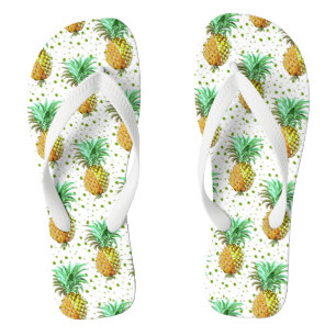 Tongs Patters de Pineapple moderne