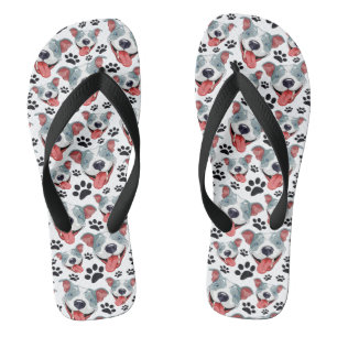 Tongs Peppy Pit Bull American Pitbull Pet Puppy Chien