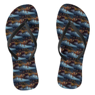 Tongs Période de fêtes de Noël du Vizsla