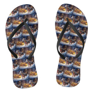 Tongs Période des Fêtes de Noël Greyhound