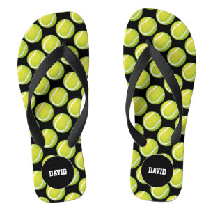 Tongs Personnalisable  Cadeau de tennis Motif Cool Sport