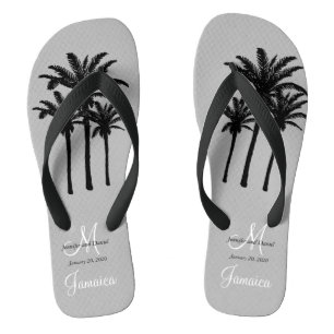 Tongs Personnalisé Mens Beach Mariage Flip Flops