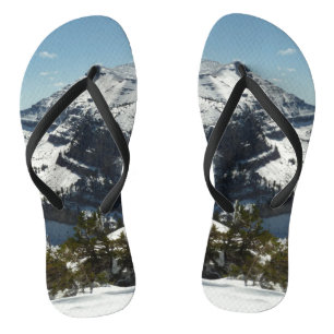 Tongs Pics neigeux du Grand Teton