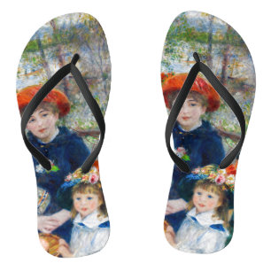 Tongs Pierre-Auguste Renoir - Deux sœurs sur la terrasse