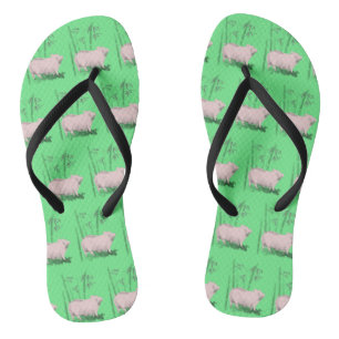 Tongs Pig Bamboos Originaux  1 Choisissez la couleur Fem
