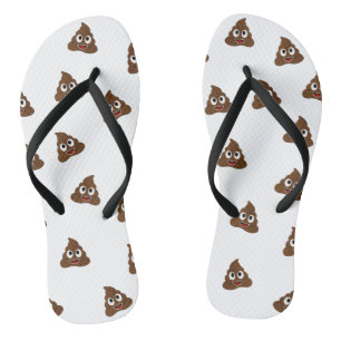 Tongs Pile of Poo emoji smiling poops