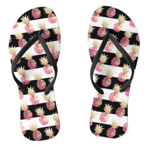 Tongs PixDezines Aloha Ananas+Frappes Flip Flops