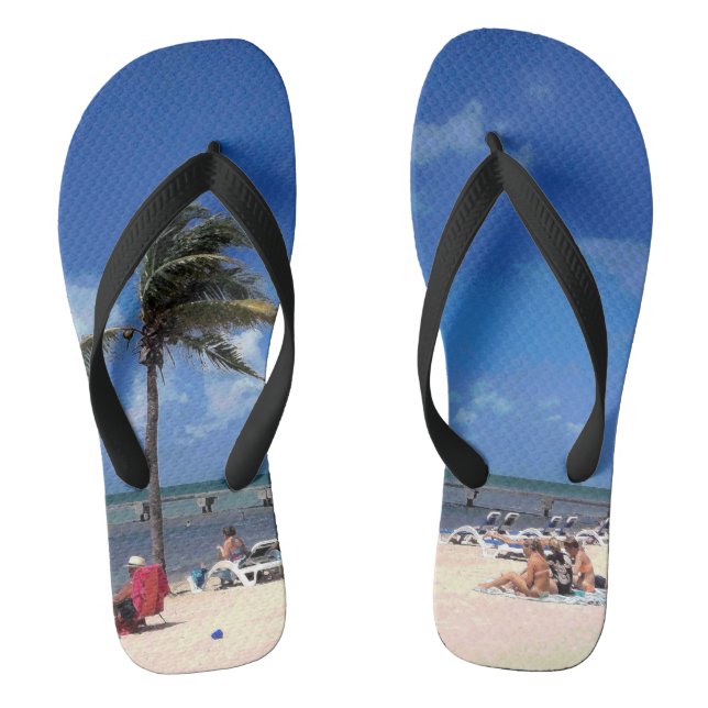 Tongs Plage avec Palm de coco (Semelle)