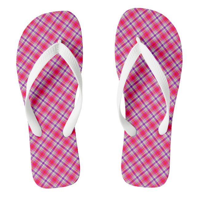 Tongs Plaid (Semelle)