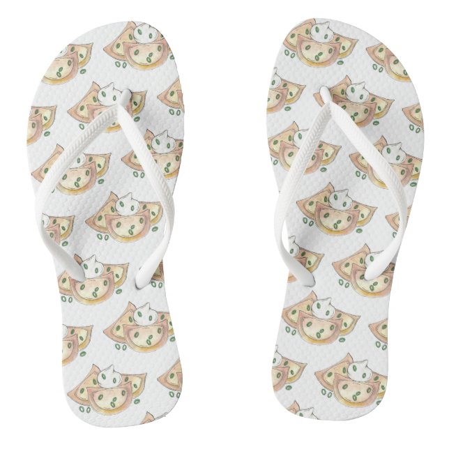 Tongs Plantes de Pierogi polonais Pierogi Pierogies slov (Semelle)