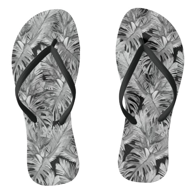 Tongs Plantes tropicaux 1. (Semelle)