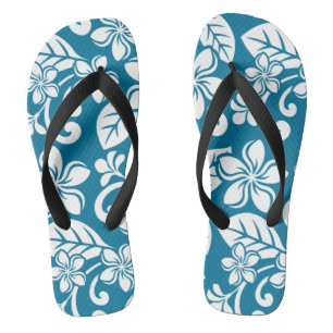 Tongs PLUMERIA (CARAÏBES BLEU)