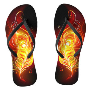 Tongs Plumes de paquetage de feu