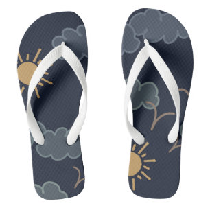 Tongs pour adultes, larges bretelles