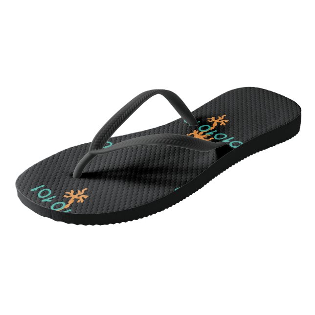 Tongs pour adultes, sangles fines (Incliné)