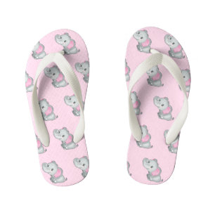 Tongs pour enfants éléphant bébé mignon à oreilles