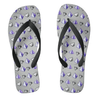 Tongs Pyramides Motif Géométrie Math Enseignant