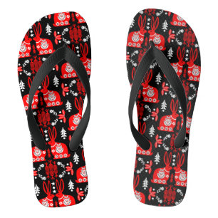 Tongs Rabbit Nordic Scandinavian Folk Art