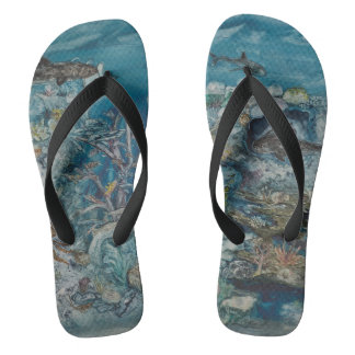 Tongs Reef Custom Adult, Wide Straps