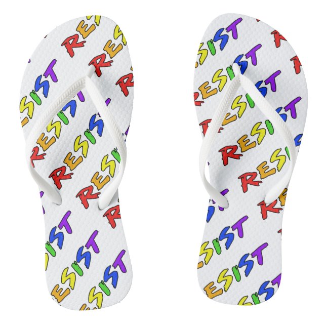 Tongs Résistez avec fierté ! (Semelle)