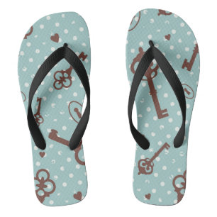 Tongs Rétros clés de Valentine