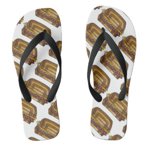 Tongs Reuben Sandwich Jewish Deli Food Restaurant Foody