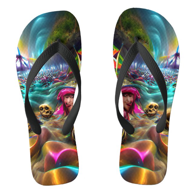 Tongs Rivière de Souls Beach Flip Flops personnalisés (Semelle)