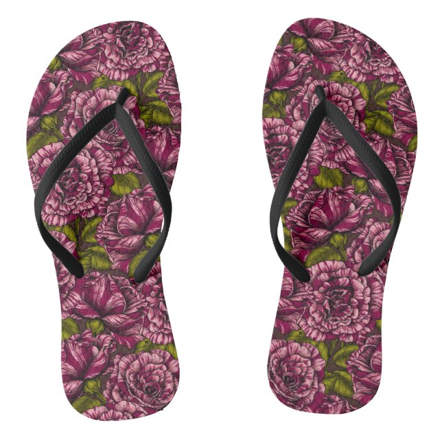 Tongs Roses pour vous (Semelle)