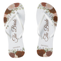 Rust Orange Boho Automne Roses La Mariage