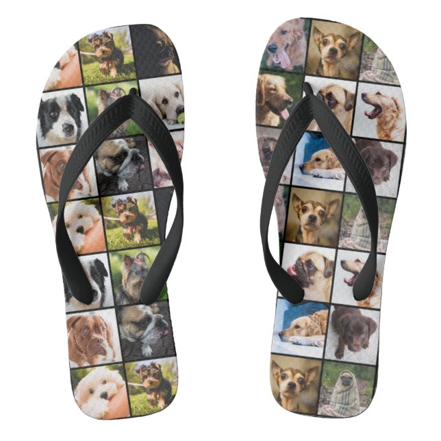 Tongs Sandales Cute & Funny Dogs (Semelle)