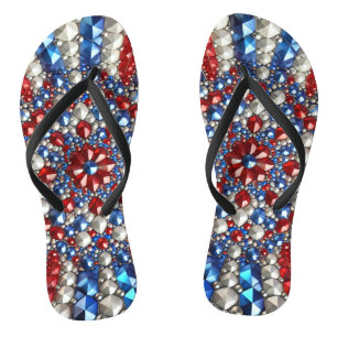 Tongs Sangles fines pour adultes aux couleurs des Pays-B