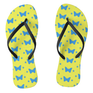 Tongs Sangles fines pour adultes avec le drapeau de Bady