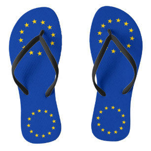 Tongs Sangles minces pour adultes avec drapeau de l'Unio