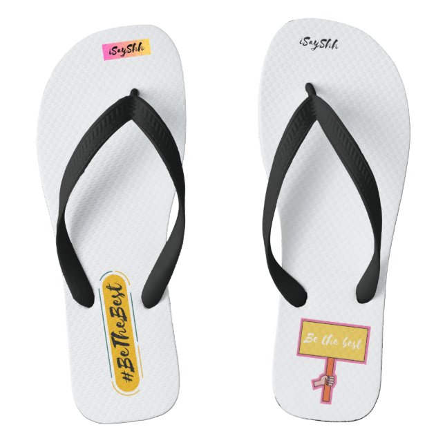 Tongs #sois le meilleur (Semelle)