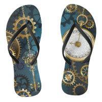 Steampunk Arrière - plan turquoise avec Gears