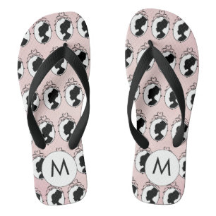 Tongs Style Camo Victorien Flip Rose