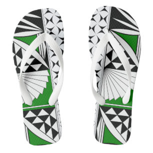 Tongs Sunrise sud-ouest en vert