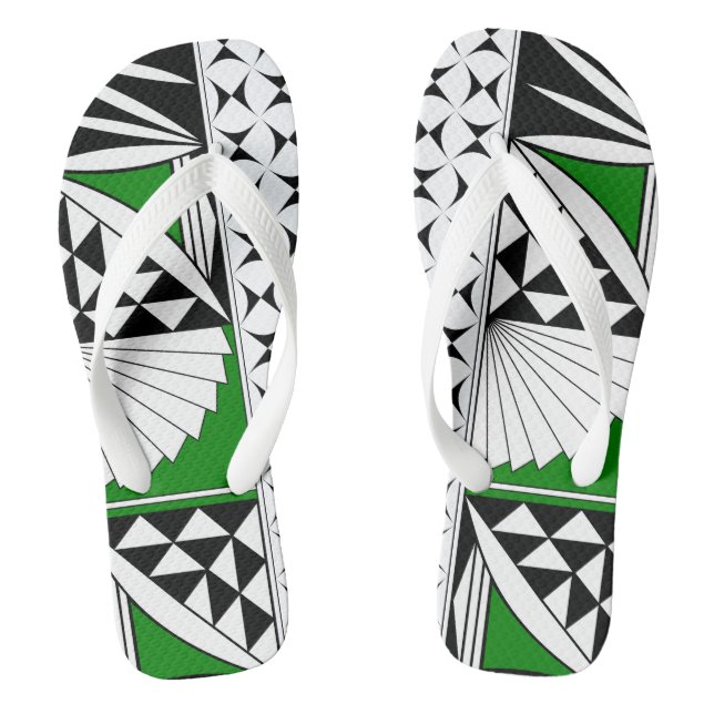 Tongs Sunrise sud-ouest en vert (Semelle)