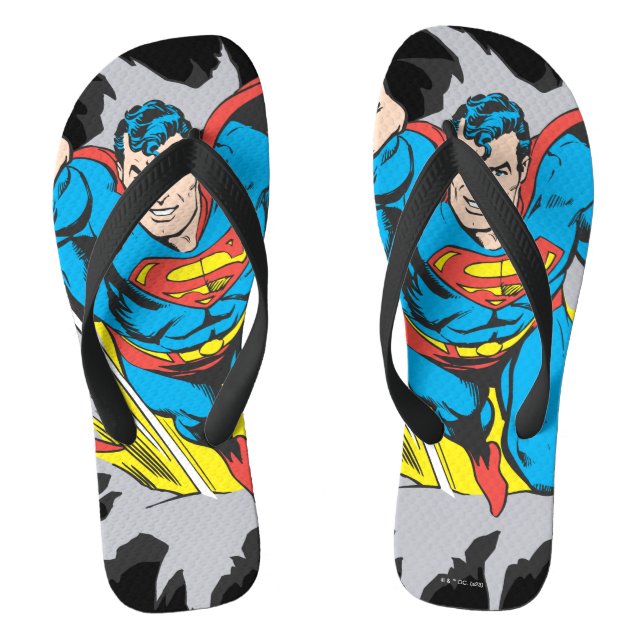 Tongs Superman Tears Thru (Semelle)