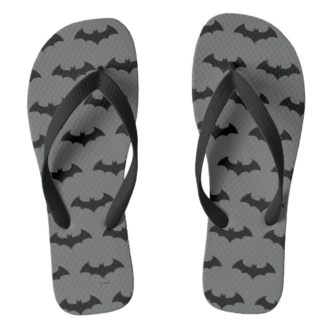 Tongs Symbole Batman | Logo Simple Bat Silhouette (Semelle)
