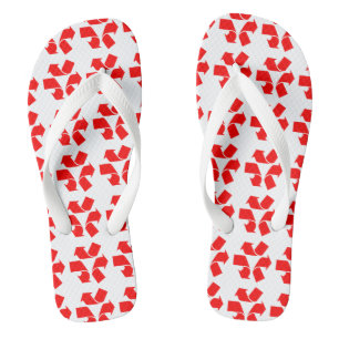 Tongs Symbole de non-recyclage